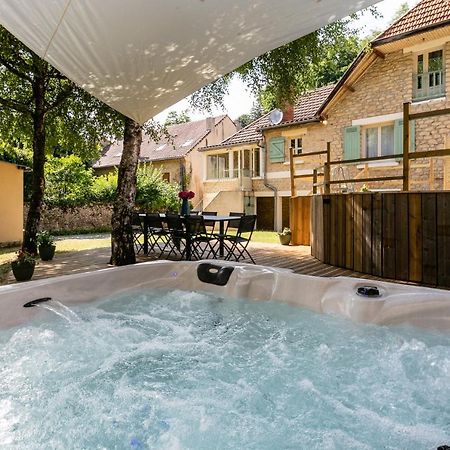 Wonderful House In Sarlat Center With Heated Pool & Jaccuzi Villa Bagian luar foto