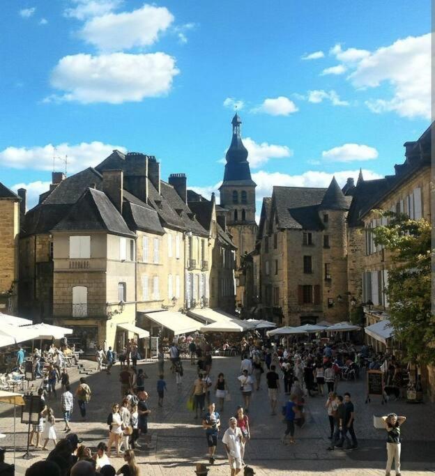 Wonderful House In Sarlat Center With Heated Pool & Jaccuzi Villa Bagian luar foto