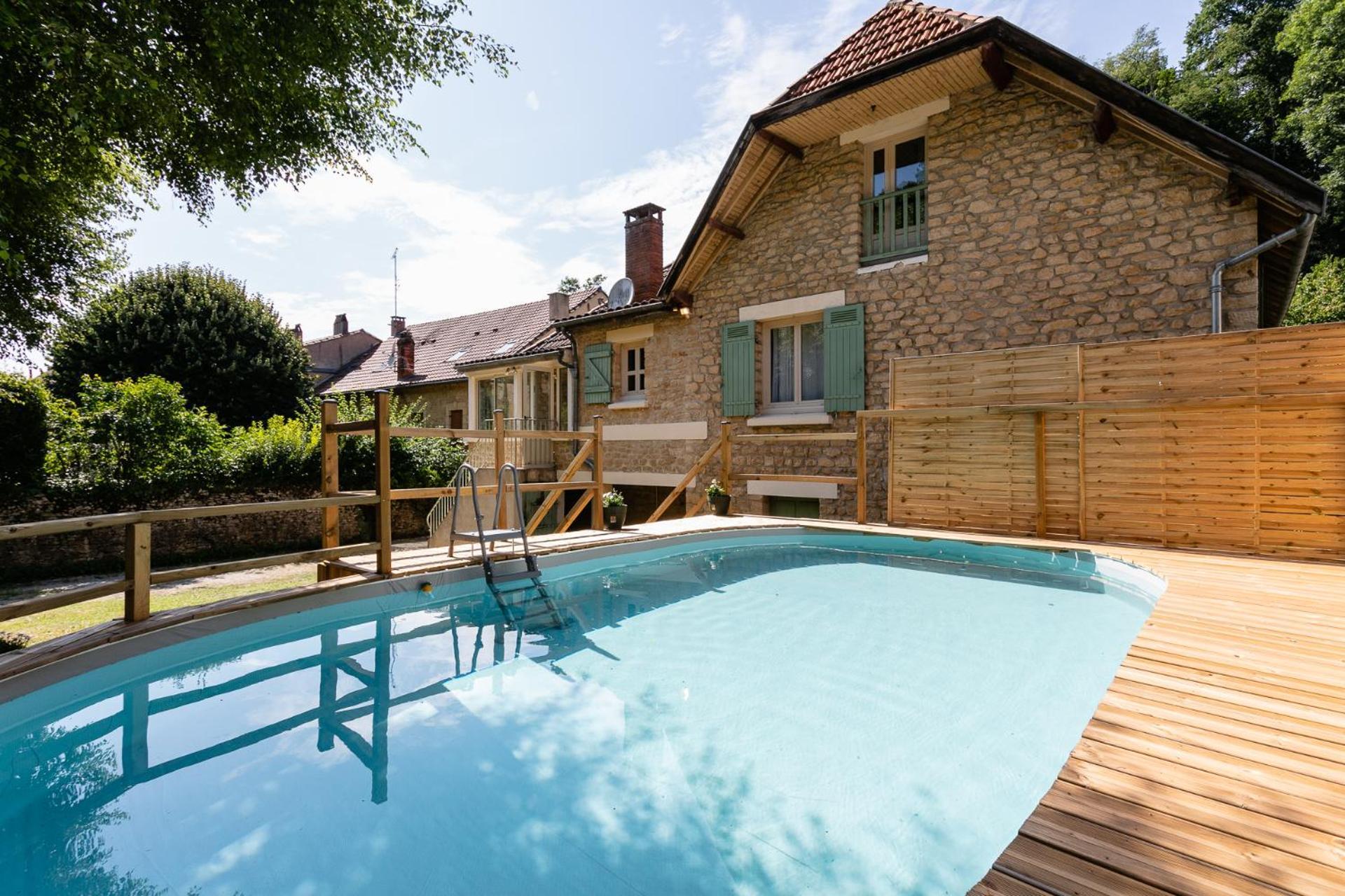 Wonderful House In Sarlat Center With Heated Pool & Jaccuzi Villa Bagian luar foto