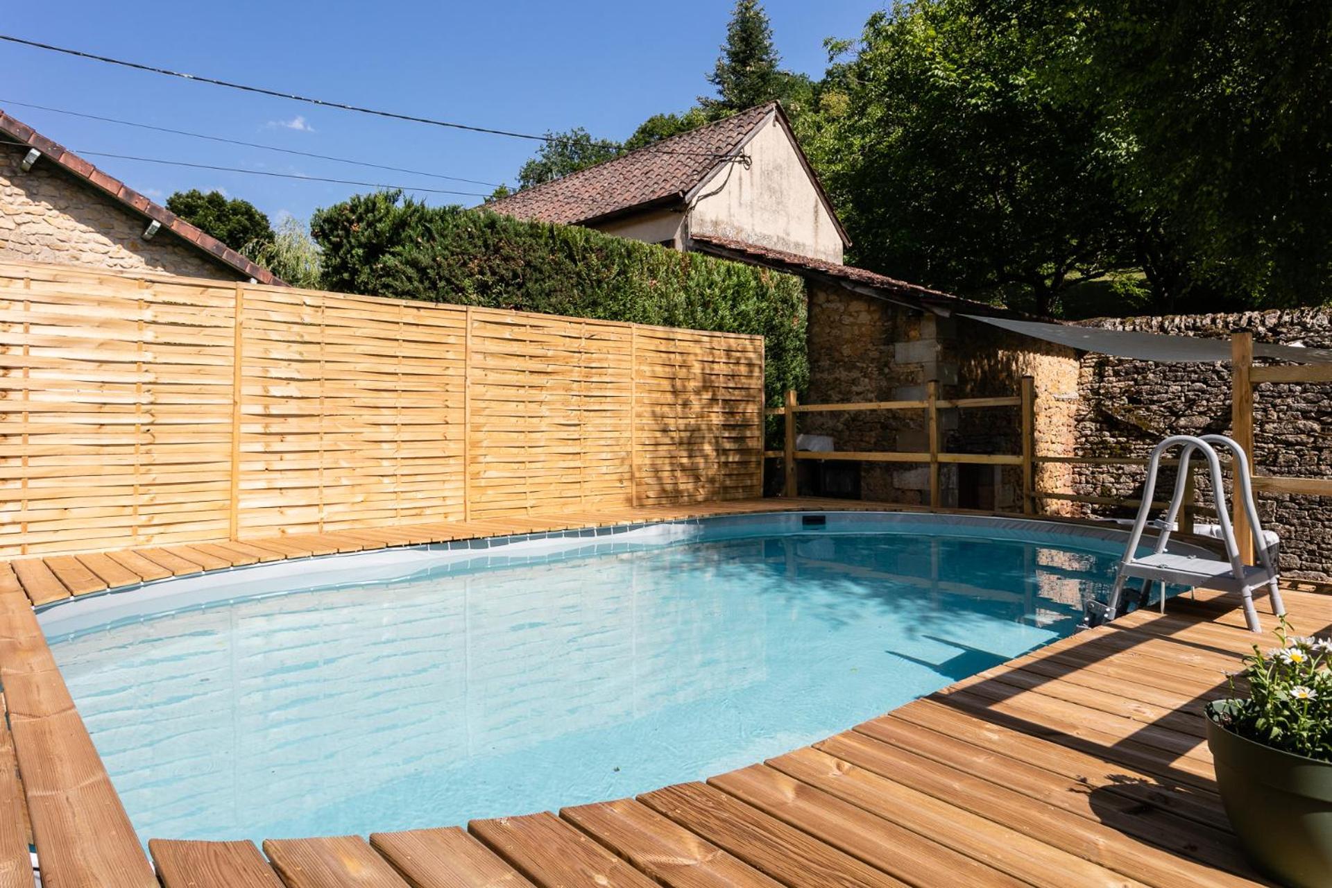 Wonderful House In Sarlat Center With Heated Pool & Jaccuzi Villa Bagian luar foto